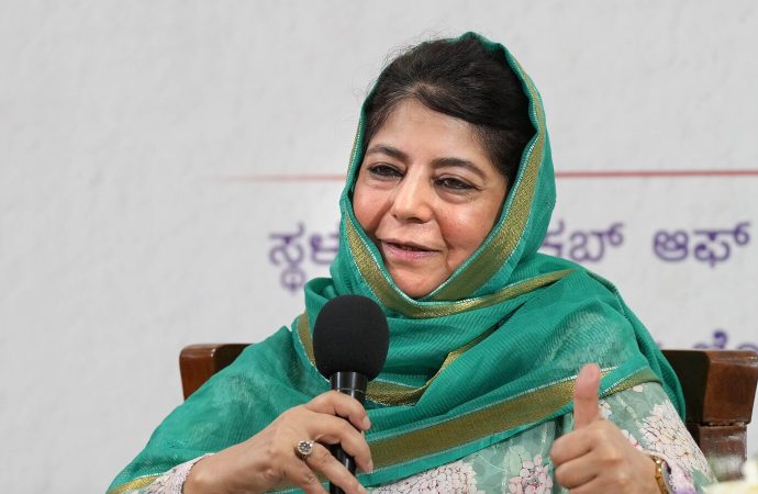 Mehbooba Mufti criticises NC over welfare measures, governance