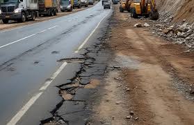 Tulmulla residents protest years of neglect over damaged roads