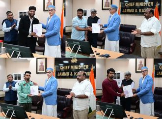 CM Omar hands over compassionate appointment letters to beneficiaries under SRO-43, Rehabilitation Assistance Scheme