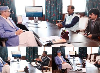 CM Omar meets legislators, Vice Chancellors, other delegations at Civil Secretariat