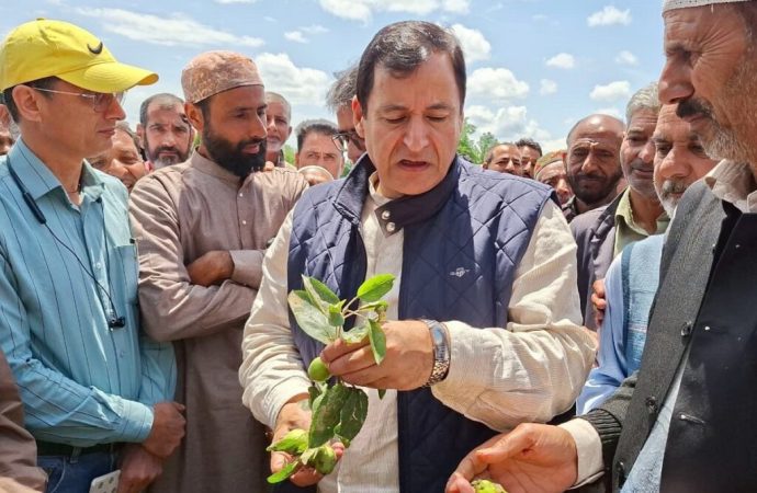 Crop insurance scheme likely in J&K within 2 months: Minister Javed Dar