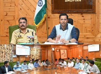 DC Shopian presides over monthly NCORD meeting