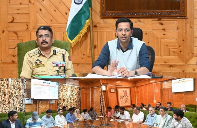 DC Shopian presides over monthly NCORD meeting