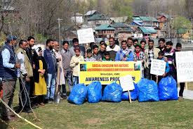 EPG leads plantation drive in Ganderbal, launches anti-plastic campaign at Manasbal Lake