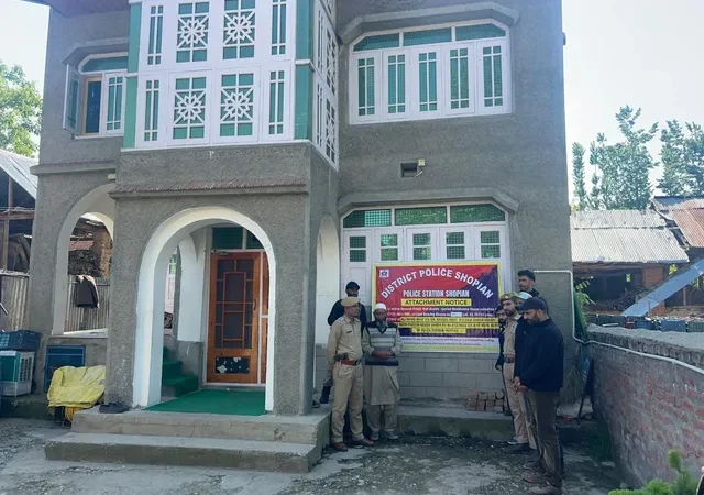 House acquired through drug trafficking proceeds attached: Police