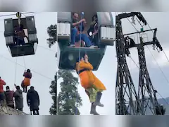Hundreds evacuated after Gulmarg cable car halts mid-air
