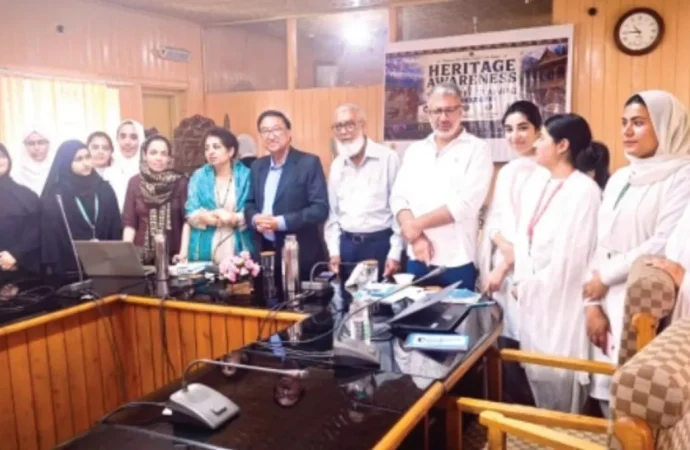INTACH Kashmir holds heritage awareness workshops in Srinagar colleges