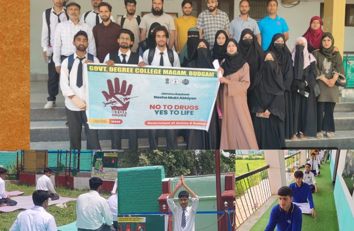 NMBA gains momentum across Budgam with awareness programmes, yoga sessions, enforcement drives