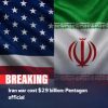 Pentagon says US war costs in Iran rise to $29 billion