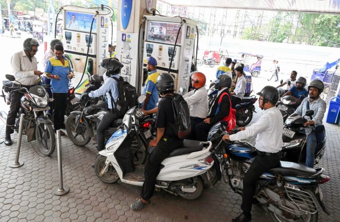 Petrol, diesel prices hiked by 90 paise per litre