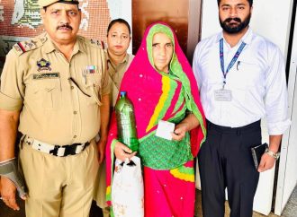Railway staff reunites elderly woman separated from family at Katra station