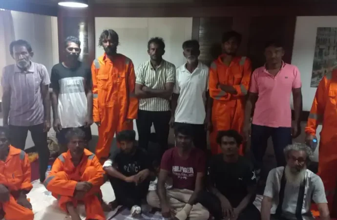 All 14 Indian crew rescued after vessel emergency off Oman coast
