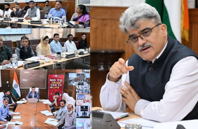 CS reviews essential supplies in J&K
