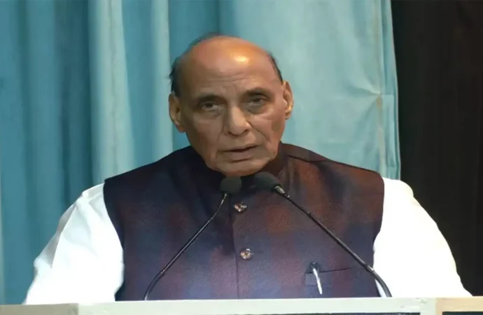 Indian Navy kept Pakistan fleet confined to ports during Operation Sindoor: Rajnath Singh