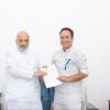 LOP Sunil Sharma meets Amit Shah