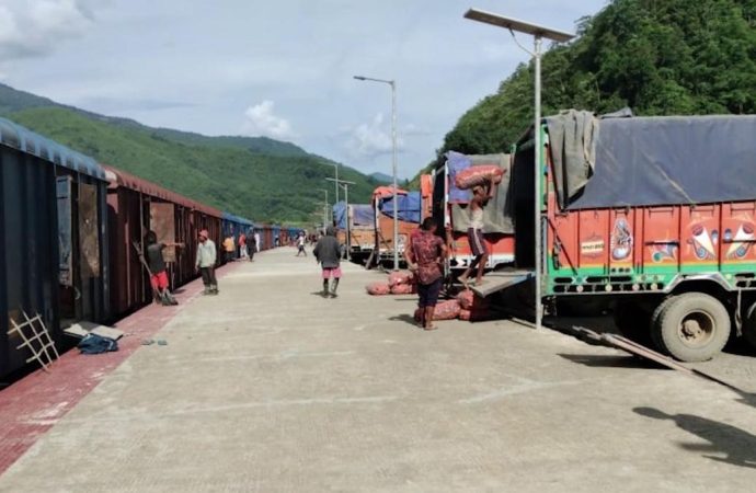 Northeast Frontier Railway unloaded 1034 freight rakes in May