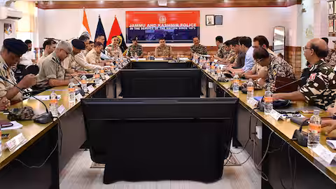 Kashmir security review held