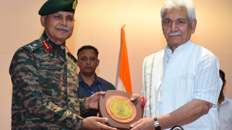 LG Sinha urges data-driven counter-terrorism